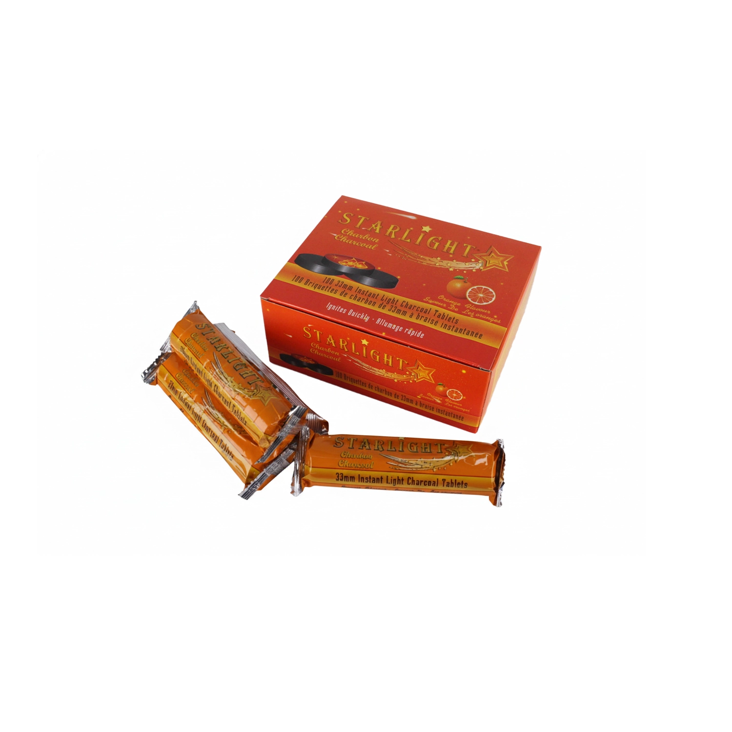 Starlight Orange Charcoal 33mm