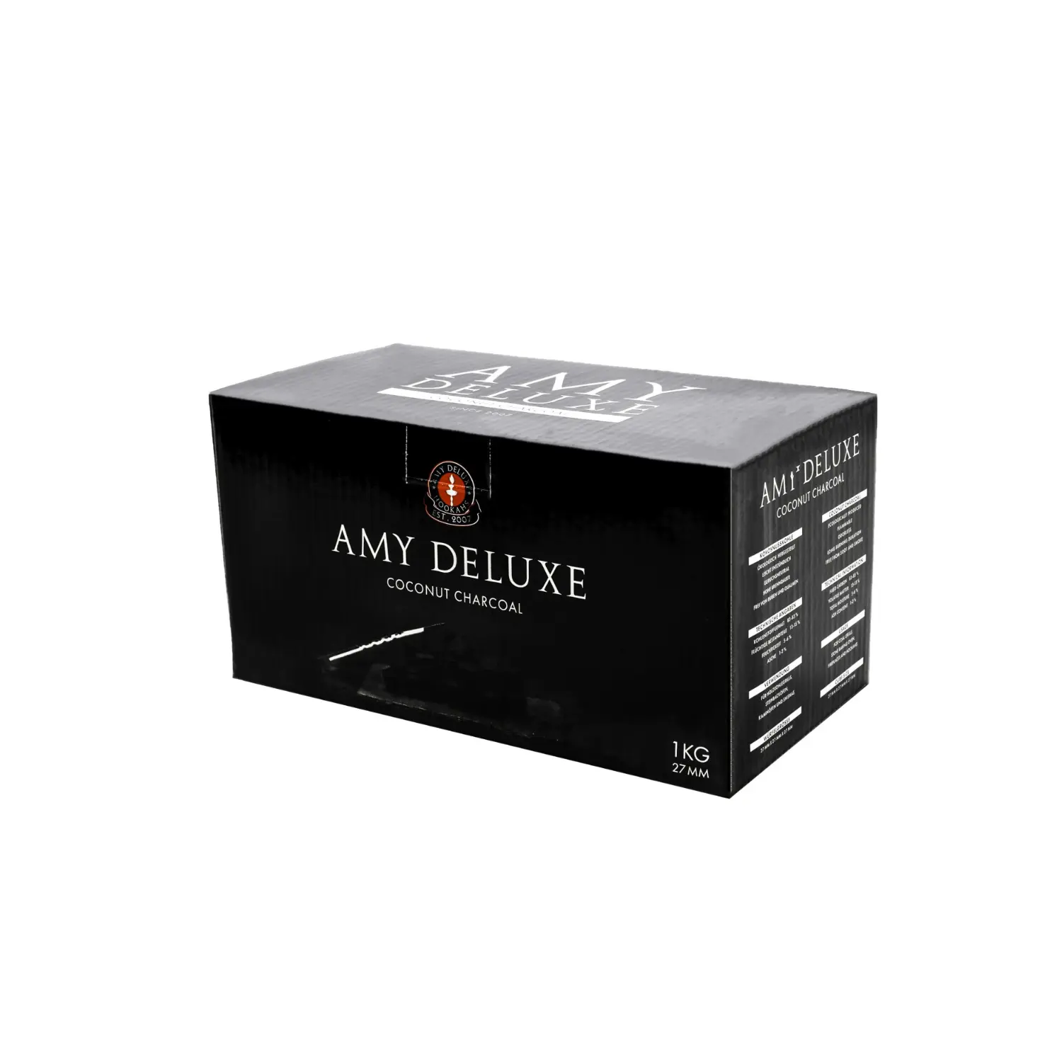 [AMYC27MM] Amy Deluxe Charcoal - 27mm/1kg