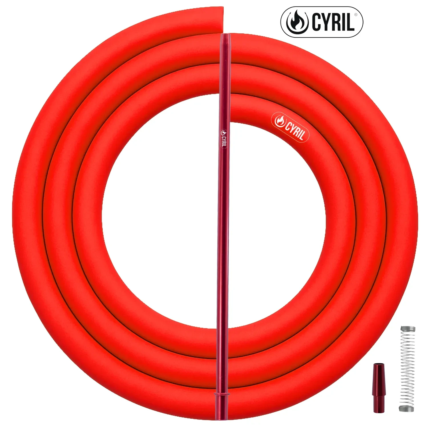 [CYRL-4108] Cyril Hose Set Slim Extra Large 15.8 in - Red