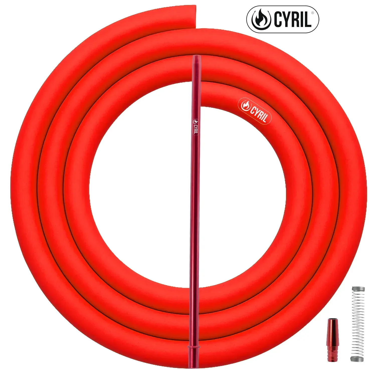 Cyril Hose Set Slim Medium 13.7 in - Red