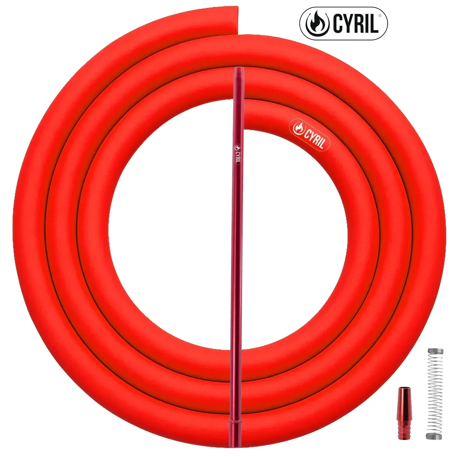 [CYRL-4112] Cyril Hose Set Slim Medium 13.7 in - Red