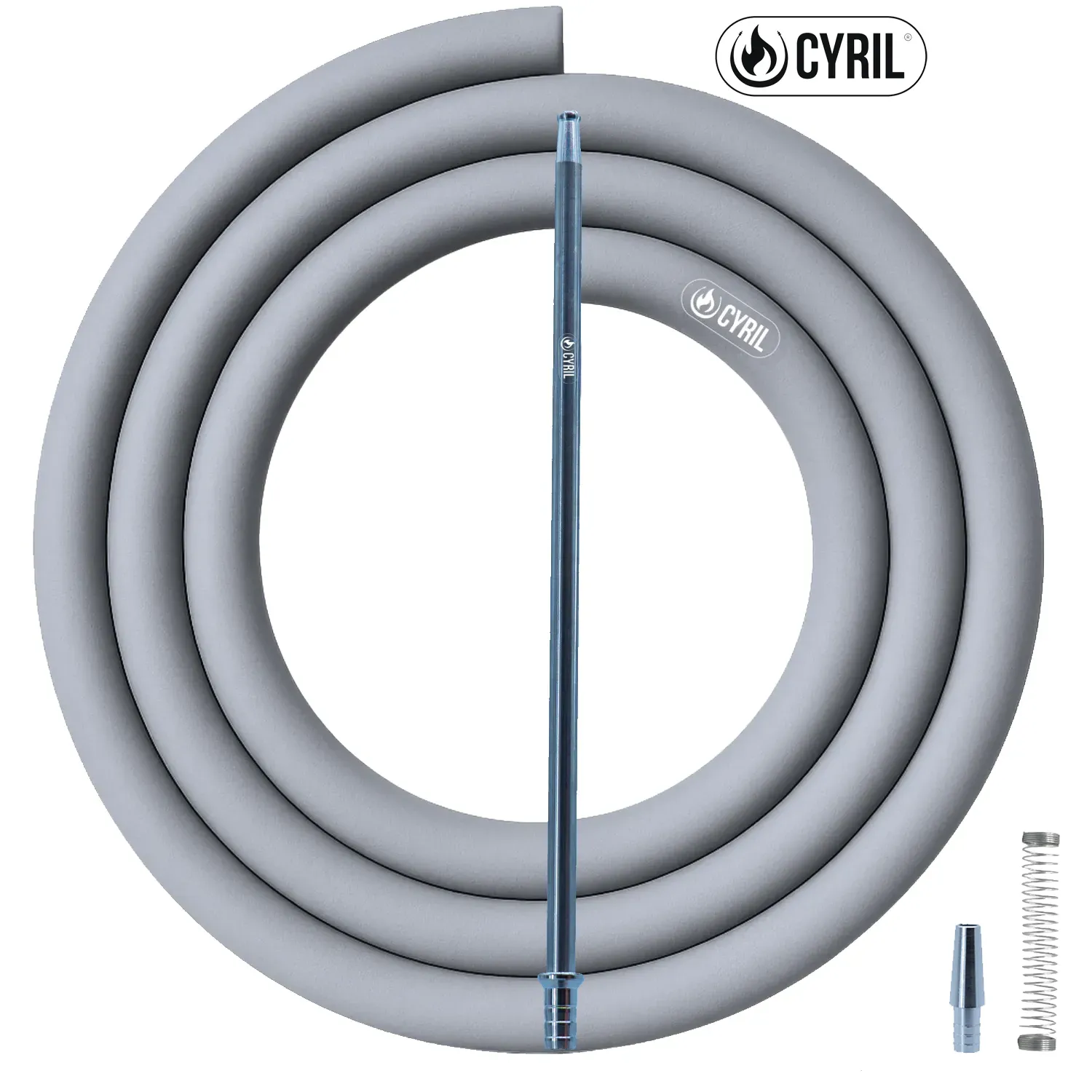 [CYRL-4117] Cyril Hose Set Slim Medium 13.7 in - Silver