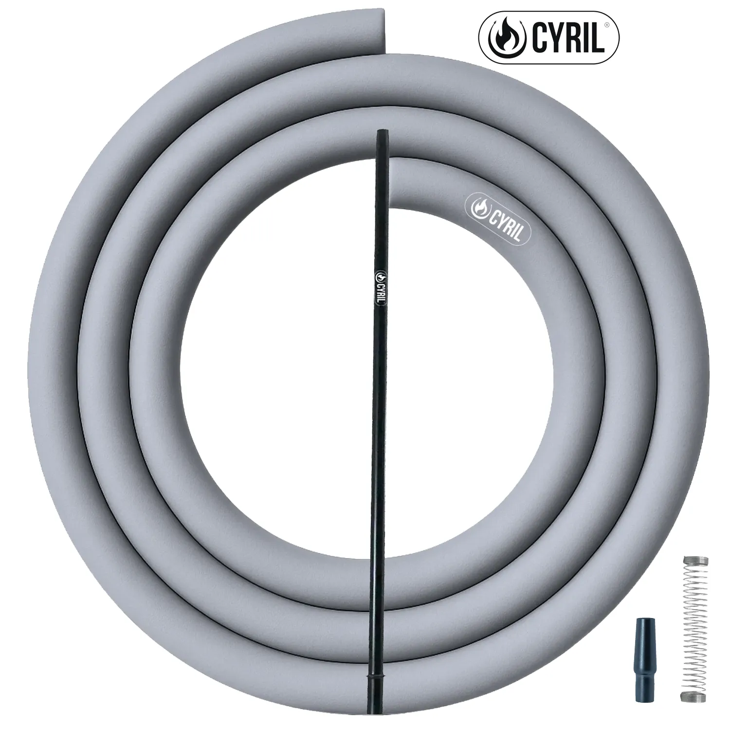 [CYRL-4119] Cyril Hose Set Slim Medium 13.7 in - Grey