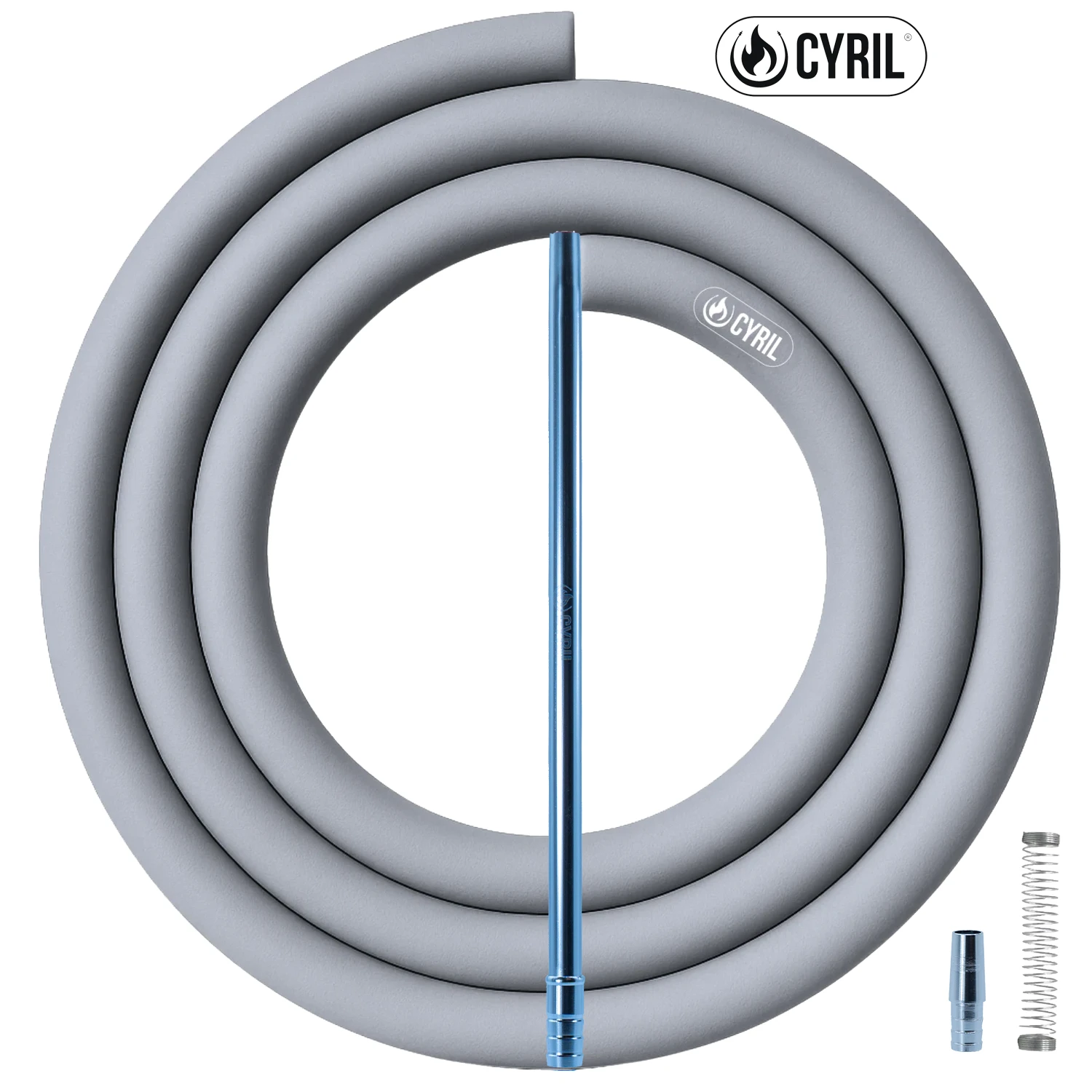 [CYRL-4125] Cyril Hose Set Slim Small 11.8 in - Silver