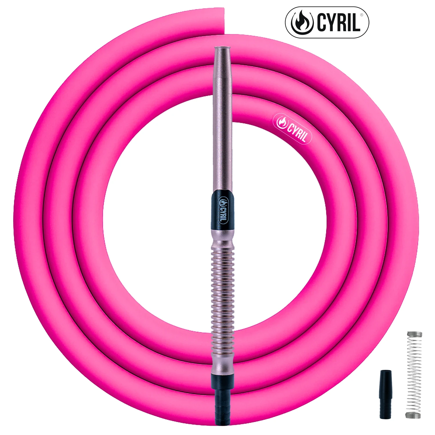[CYRL-4129] Cyril Hose Set Dual Premium Handle - Pink