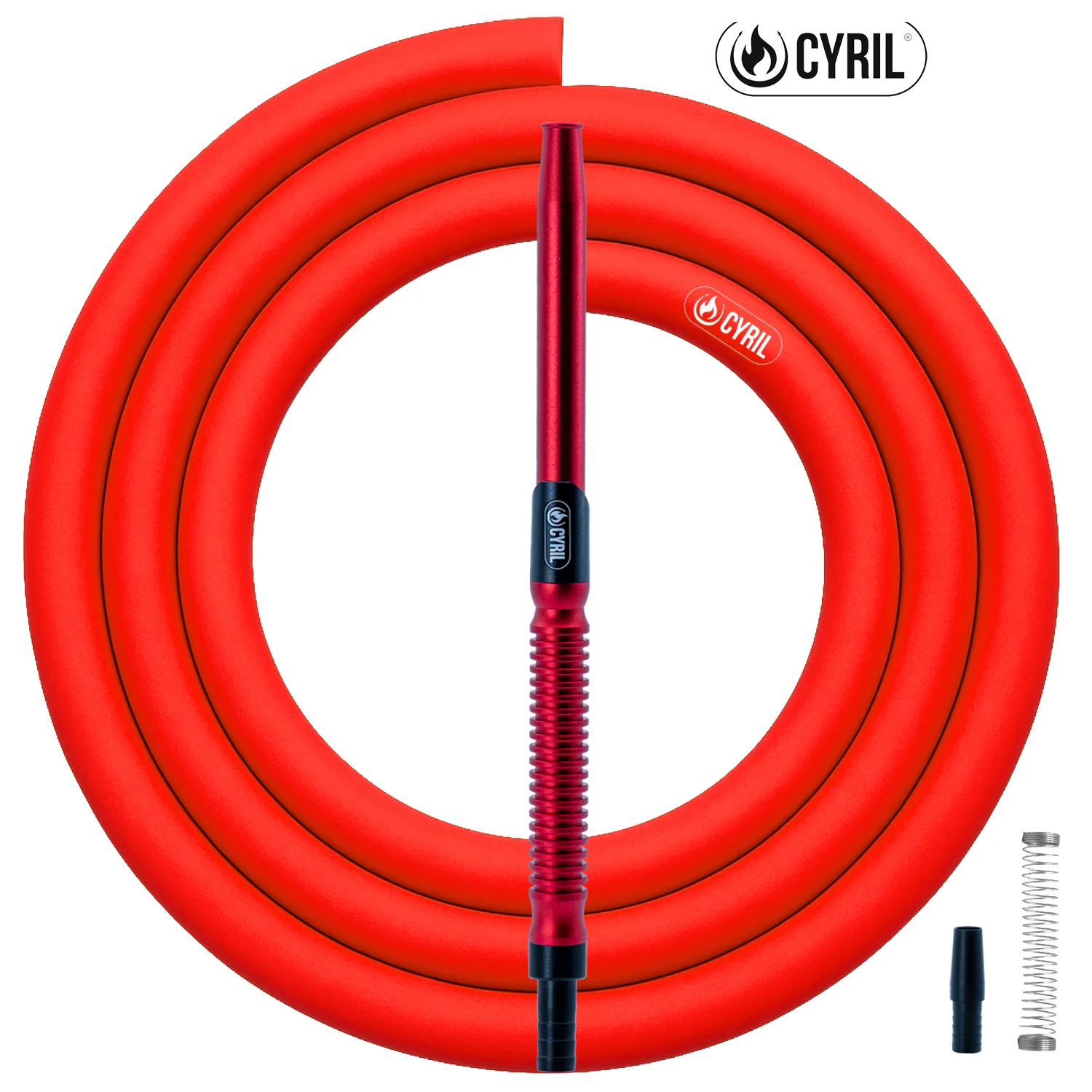 [CYRL-4132] Cyril Hose Set Dual Premium Handle - Red