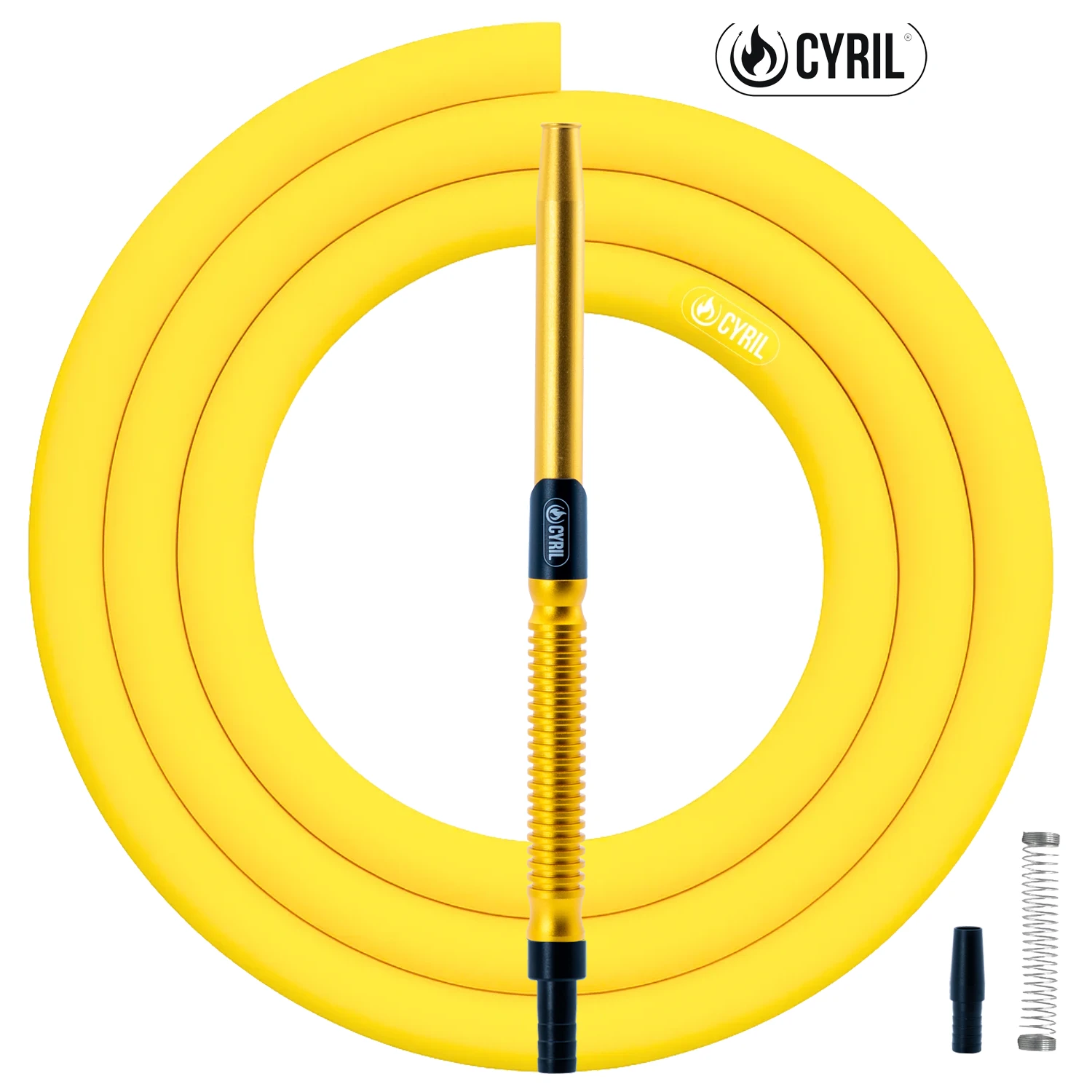 [CYRL-4134] Cyril Hose Set Dual Premium Handle - Yellow