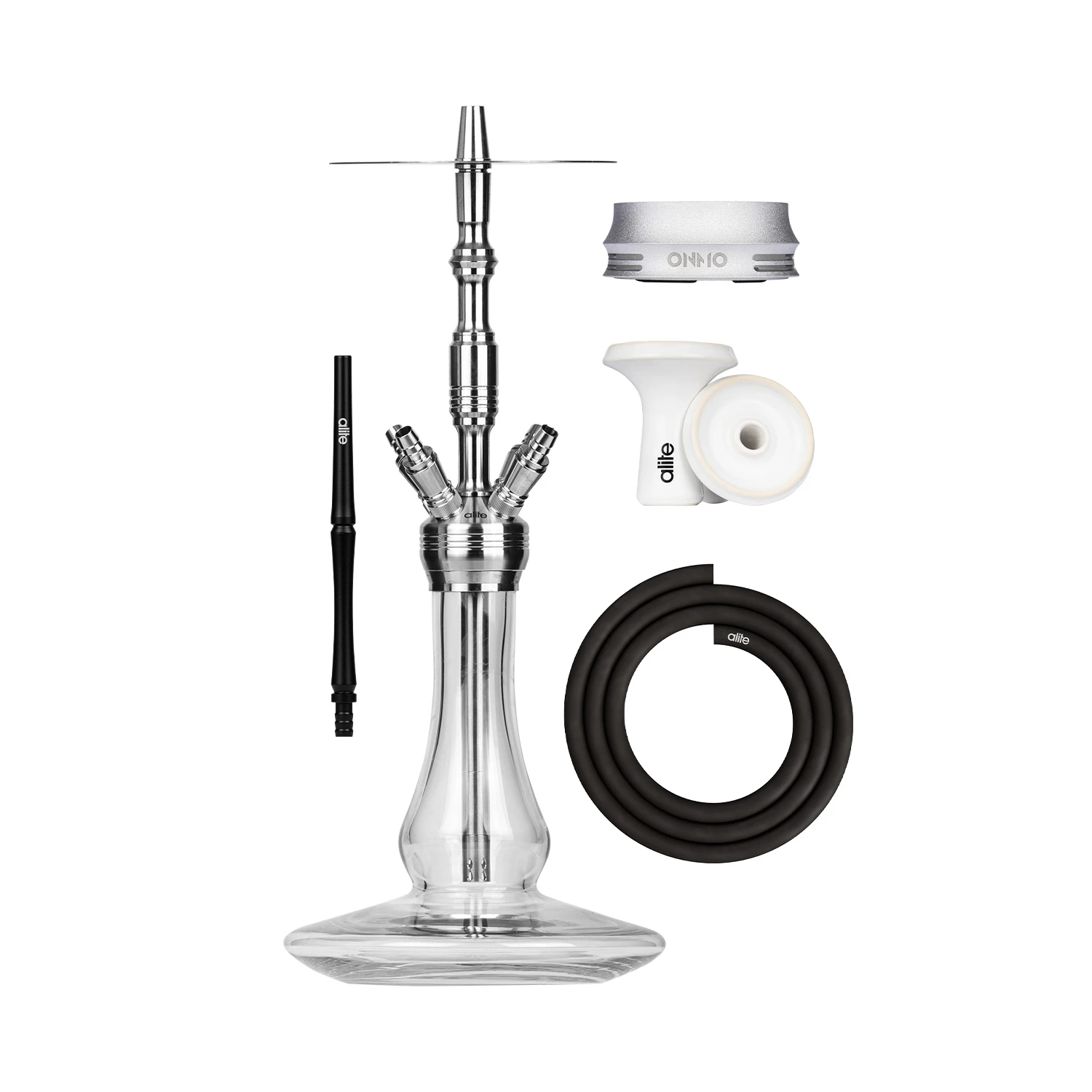 Alite Bash Squad Hookah Silver