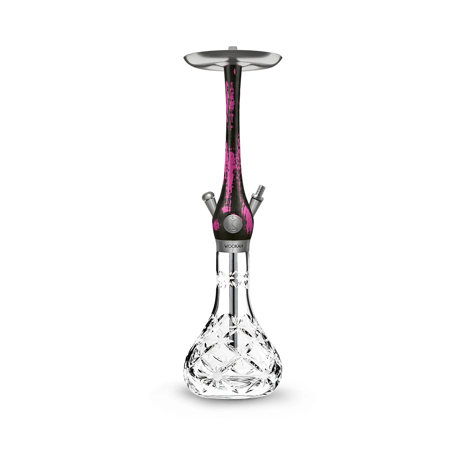 [WOOK-BKBM] Wookah Black Pink Body & Base Bloom