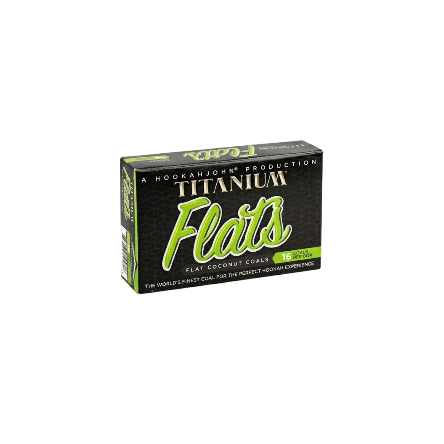 [Tit16] Titanium Flats Charcoal 16 pcs