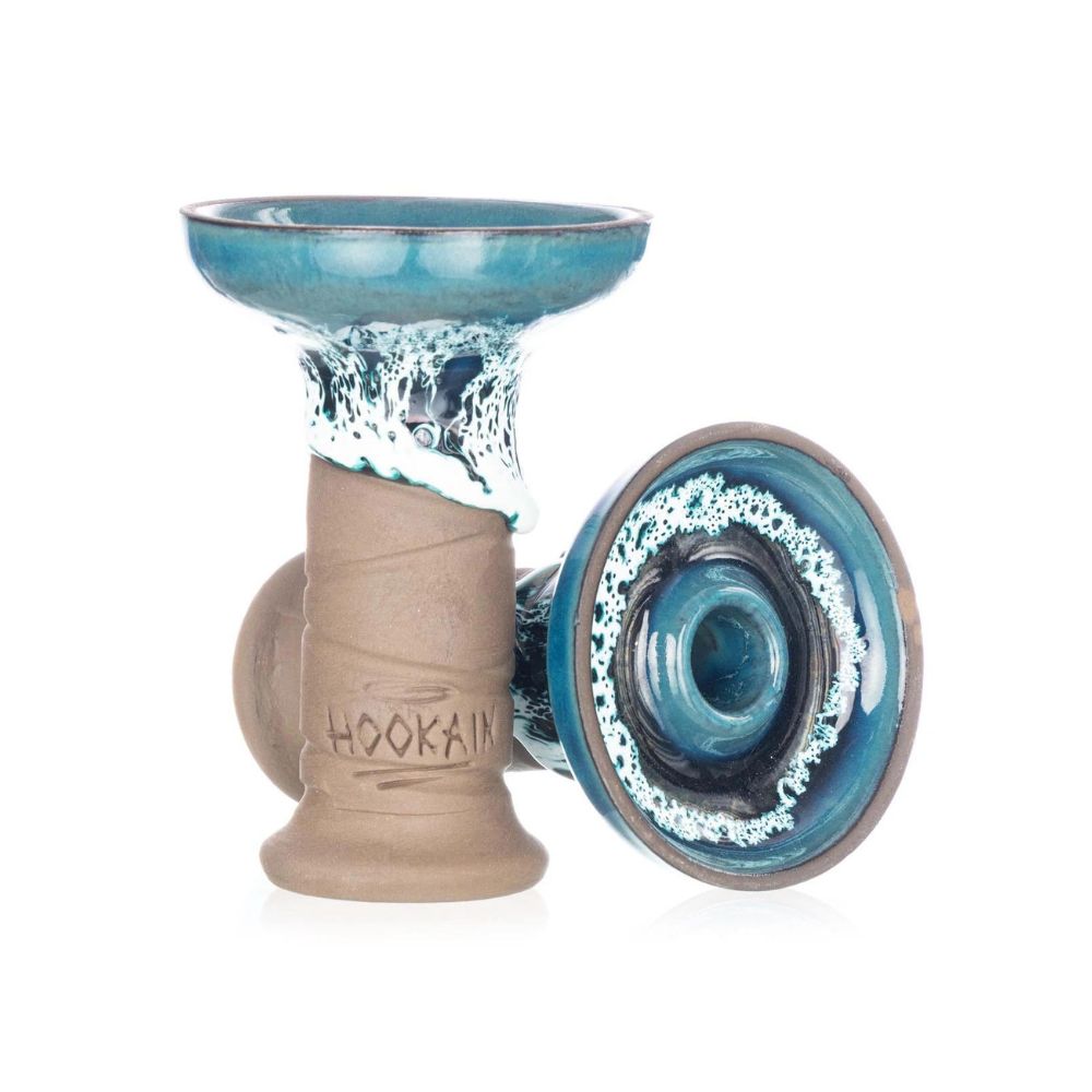 [Hoo-2185] Hookain Bowl Lit Lip Phunnel (Aquarius)