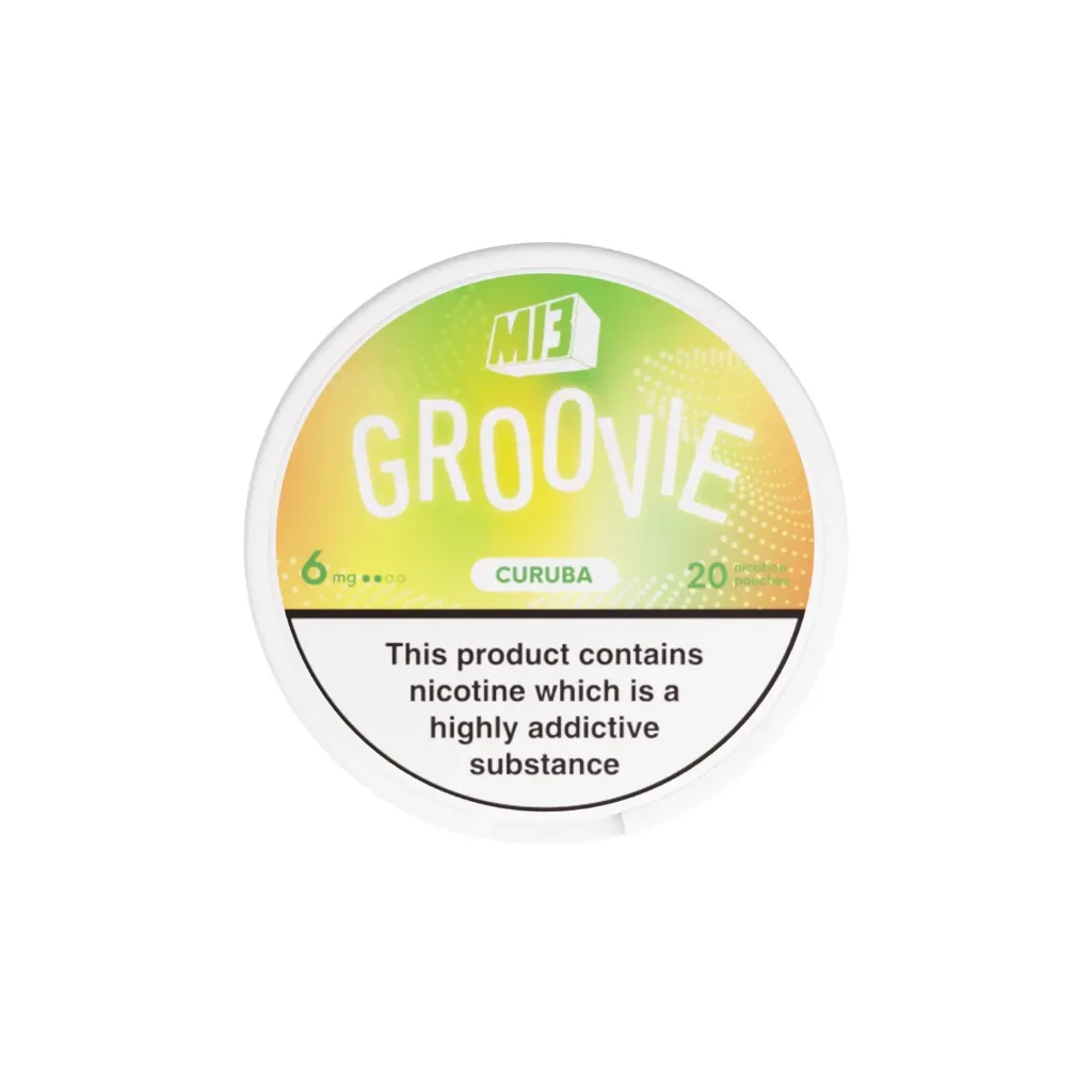 [NPGROO8-CR] Nicotine Pounches Groovie 6 mg (Curuba)