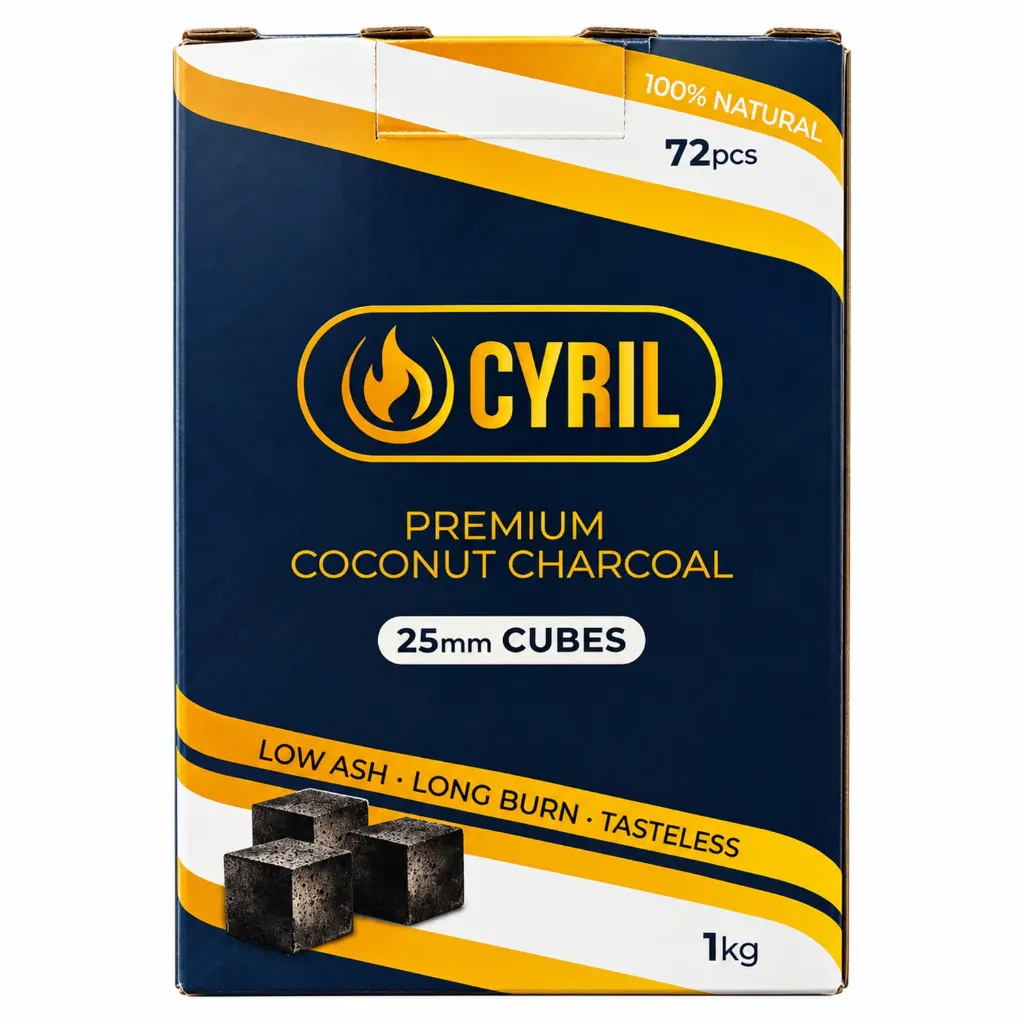Cyril Coco Charcoal 25mm - 1Kg