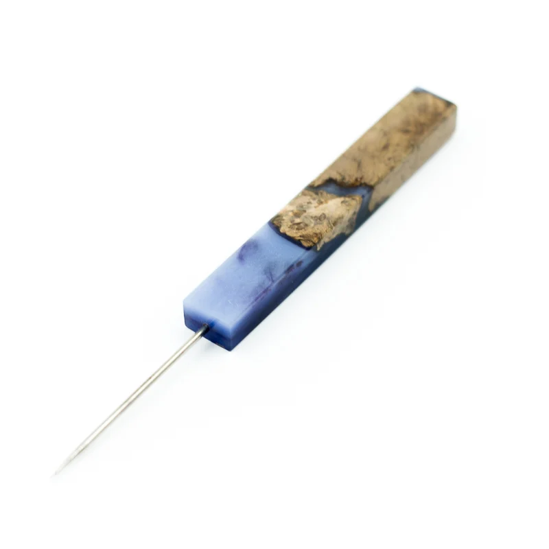 [Pun-3028] Cyril Puncher Resine and Wood (Blue)