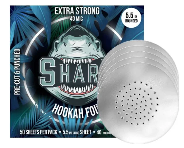 Cyril Aluminium Foil Shark Pre-cut & Punched - 40micr