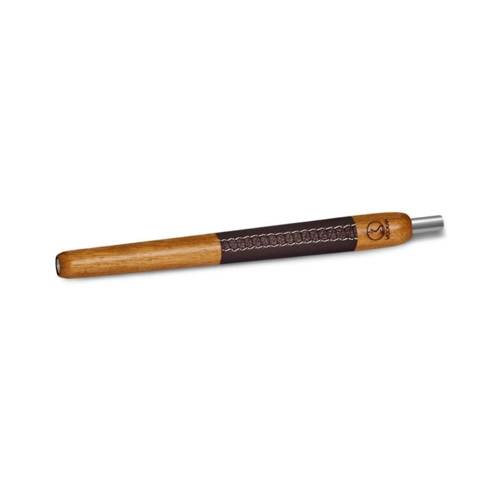 WOOKAH MOUTHPIECE LEATHER BROWN