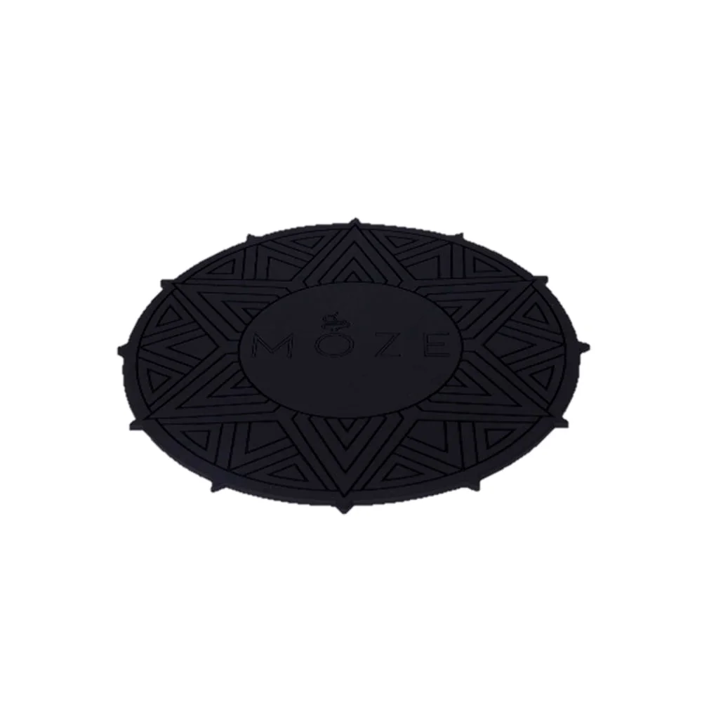 [Moz-2714] Moze Matt Circular (Black)