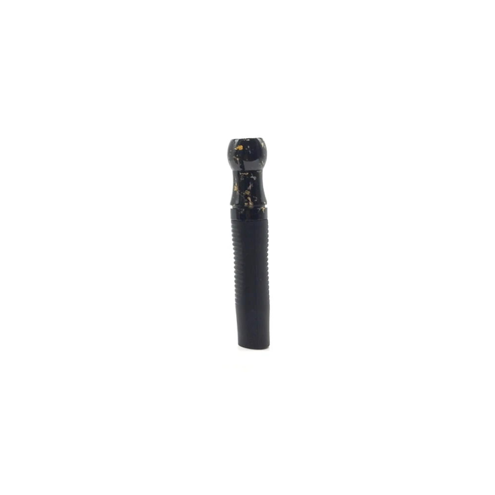 [MOU-2673] Cyril MOUTHTIP RESINE GOLD (With Lanyard) (Black)