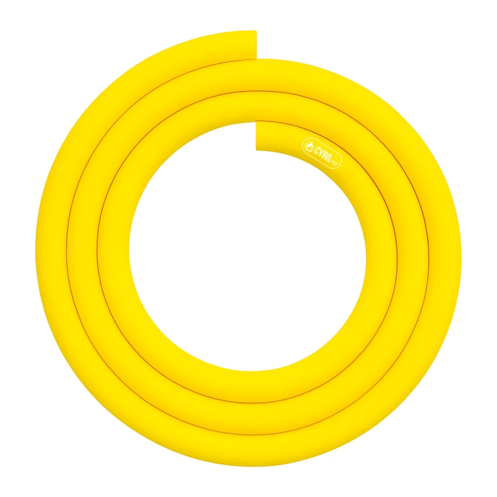 [Hos-2246] Hose Soft Touch 17mm (Dark Yellow N.)