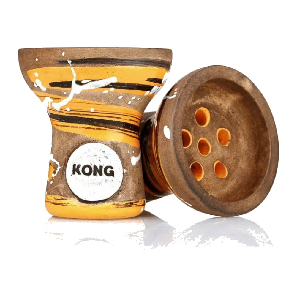 [Kon-2420] Kong Turkish Boy Orange Hookah Bowl